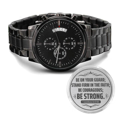 Be on Your Guard (1 Corinthians 1613 NIV) – Men's Watch